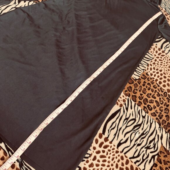 Hooded horror robe Halloween costume one size fits small adult too black color - Picture 2 of 5